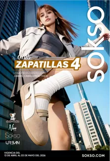 Catálogo Sokso en Talara | CLUB ZAPATILLAS 4 | 2026-04-13T00:00:00.000Z - 2026-05-03T00:00:00.000Z