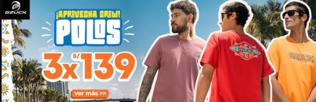 Catálogo Gzuck | Aprovecha crew polos! | 2026-04-16T00:00:00.000Z - 2026-05-23T00:00:00.000Z
