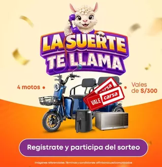 Catálogo Alfin Banco en Majes | La suerte te llama  | 2026-04-22T00:00:00.000Z - 2026-05-31T00:00:00.000Z
