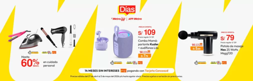 Catálogo Metro en Abancay | Catálogo Metro | 2026-04-27T00:00:00.000Z - 2026-05-03T00:00:00.000Z