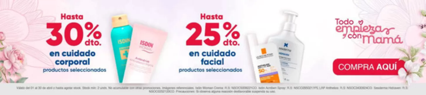 Catálogo Farmacia Universal | Todo empieza con mama  | 2026-04-29T00:00:00.000Z - 2026-04-30T00:00:00.000Z