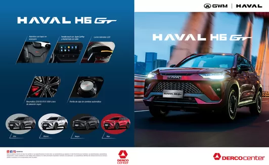 Catálogo Great Wall | Ficha tecnica h6 gt v1 | 2026-04-30T00:00:00.000Z - 2026-05-14T00:00:00.000Z