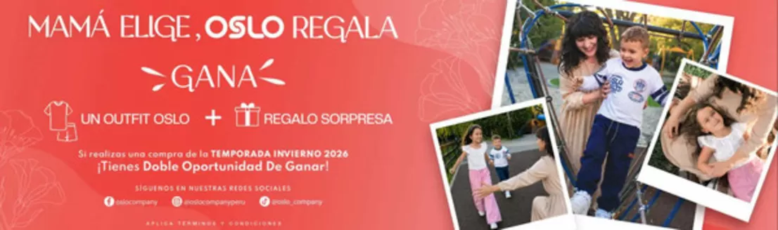 Catálogo Oslo en Lurín | Mama elige oslo regala | 2026-04-30T00:00:00.000Z - 2026-05-10T00:00:00.000Z