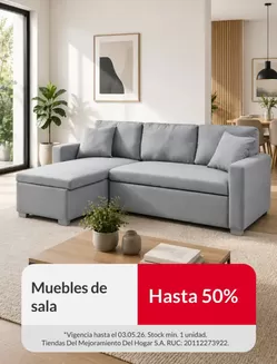 Catálogo Sodimac en Matarani | Nuestras mejores gangas | 2026-05-01T00:00:00.000Z - 2026-05-03T00:00:00.000Z