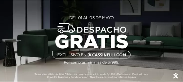 Catálogo Cassinelli | Catálogo Cassinelli | 2026-05-01T00:00:00.000Z - 2026-05-03T00:00:00.000Z