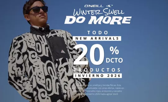 Catálogo O'Neill | Winter Swell do more  | 2026-05-05T00:00:00.000Z - 2026-05-31T00:00:00.000Z