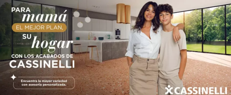 Catálogo Cassinelli | Para mama el mejor plan su hogar | 2026-05-05T00:00:00.000Z - 2026-05-27T00:00:00.000Z