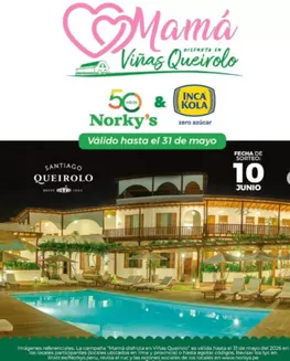 Catálogo Norky's | Mama disfruta en vinas queriolo | 2026-05-05T00:00:00.000Z - 2026-05-31T00:00:00.000Z