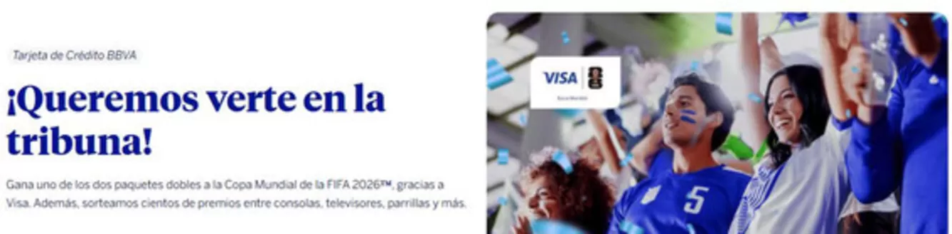 Catálogo BBVA en Lima | Queremos verte en la tribuna! | 2026-05-06T00:00:00.000Z - 2026-05-17T00:00:00.000Z