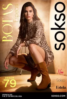 Catálogo Sokso en Lima | ESPECIAL DAMAS BOTAS 1 | 2026-05-11T00:00:00.000Z - 2026-05-31T00:00:00.000Z