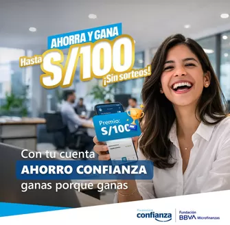 Catálogo Financiera Confianza en Lima | Ahorra y gana hasta S/100 sin sorteos! | 2026-05-07T00:00:00.000Z - 2026-05-31T00:00:00.000Z
