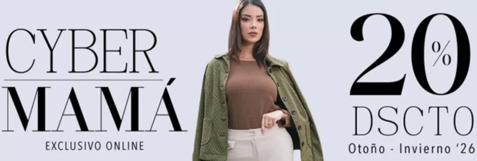 Catálogo Mae Alcott | Cyber mama  | 2026-05-08T00:00:00.000Z - 2026-05-10T00:00:00.000Z