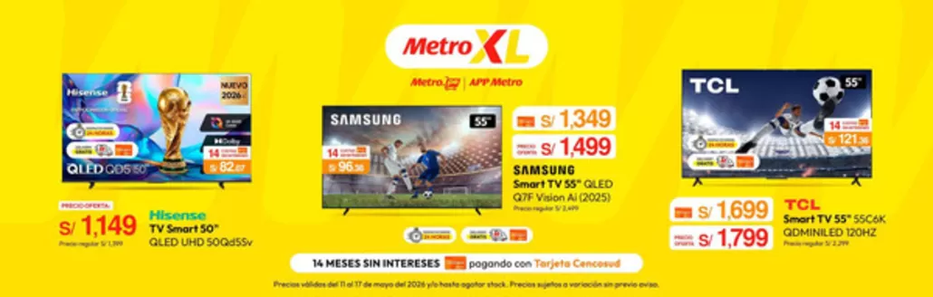 Catálogo Metro en El Carmen | Catálogo Metro | 2026-05-11T00:00:00.000Z - 2026-05-17T00:00:00.000Z