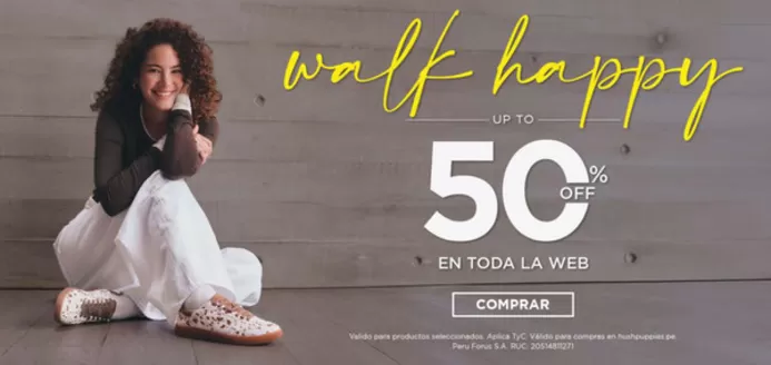 Catálogo Hush Puppies en Arequipa | Walk Happy | 2026-05-13T00:00:00.000Z - 2026-05-31T00:00:00.000Z