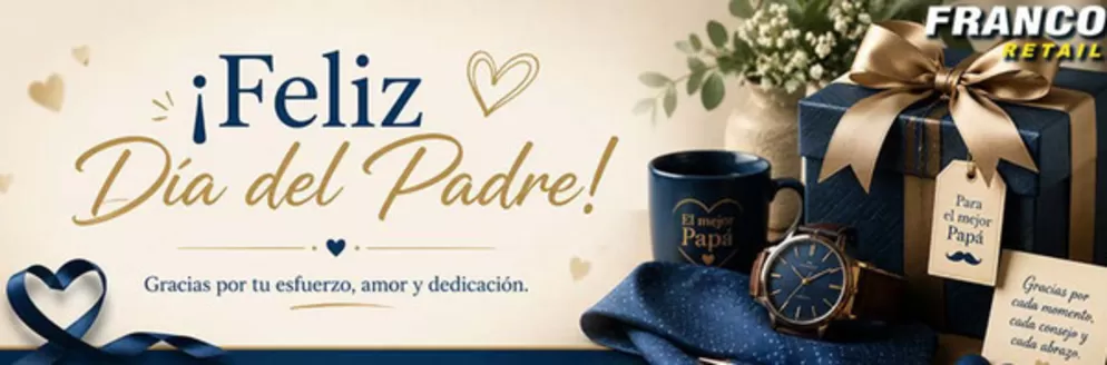 Catálogo Franco Supermercado en Pucallpa | Feliz dia del padre! | 2026-05-14T00:00:00.000Z - 2026-06-30T00:00:00.000Z