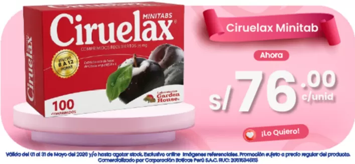 Catálogo Boticas Perú en Lima | Grandes descuentos en productos seleccionados | 2026-05-01T00:00:00.000Z - 2026-05-31T00:00:00.000Z