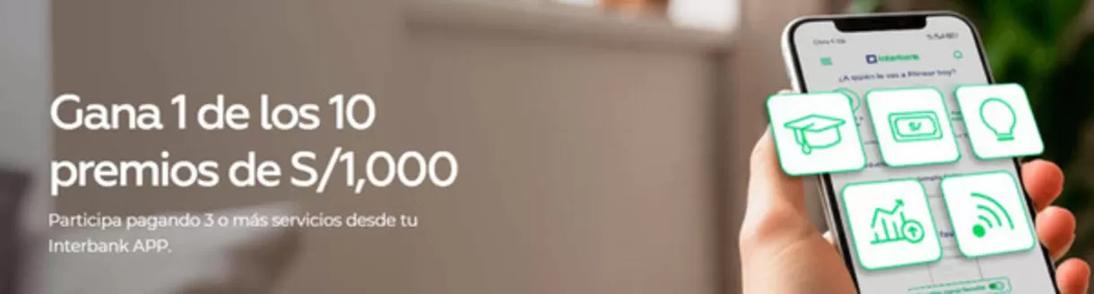 Catálogo Interbank | Gana 1 de los 10 premios de S/1.000 | 2026-05-21T00:00:00.000Z - 2026-06-13T00:00:00.000Z