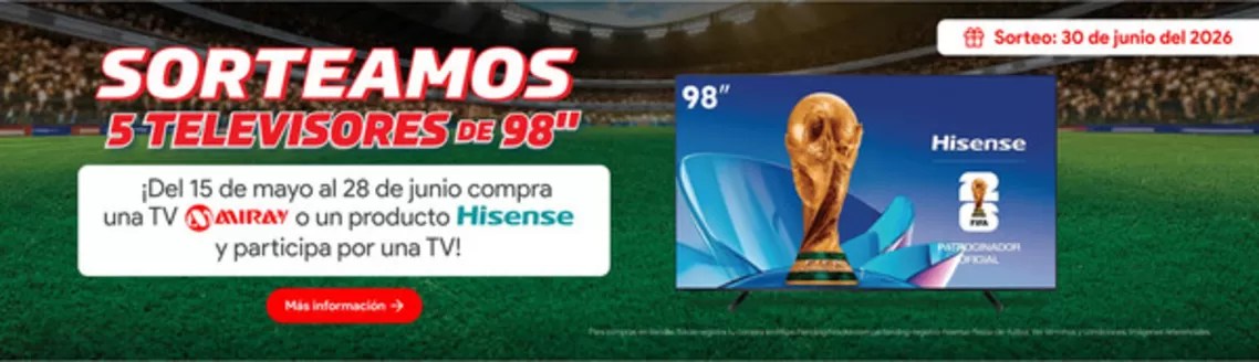 Catálogo Hiraoka en Barranca | Ofertas exclusivas para nuestros clientes | 2026-05-15T00:00:00.000Z - 2026-06-28T00:00:00.000Z