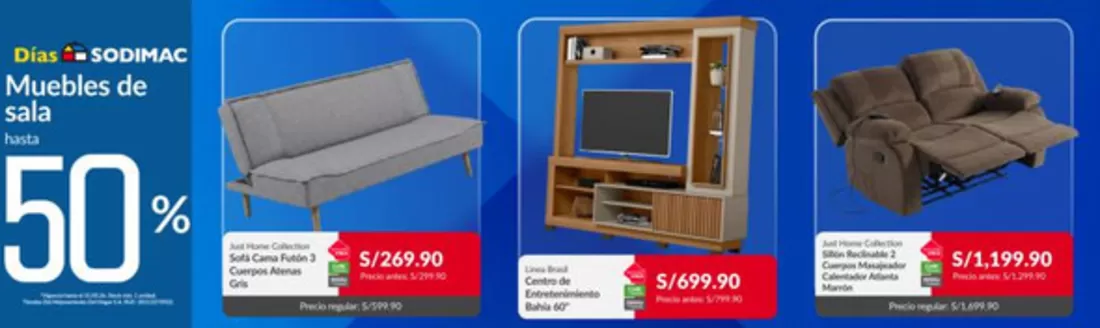 Catálogo Sodimac en Santa Clara | Grandes descuentos en productos seleccionados | 2026-05-26T00:00:00.000Z - 2026-06-09T00:00:00.000Z