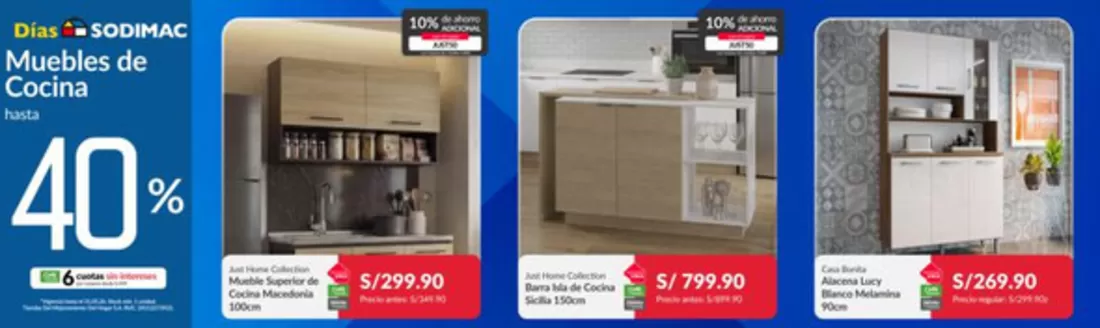 Catálogo Sodimac en Santa Clara | Excelente oferta para cazadores de gangas | 2026-05-26T00:00:00.000Z - 2026-10-21T00:00:00.000Z