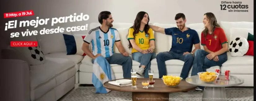 Catálogo Colineal en Santa Clara | El mejor partido se vive desde casa! | 2026-05-26T00:00:00.000Z - 2026-07-19T00:00:00.000Z