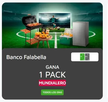 Catálogo Banco Falabella | Mundial de Futboll | 2026-05-28T00:00:00.000Z - 2026-06-01T00:00:00.000Z