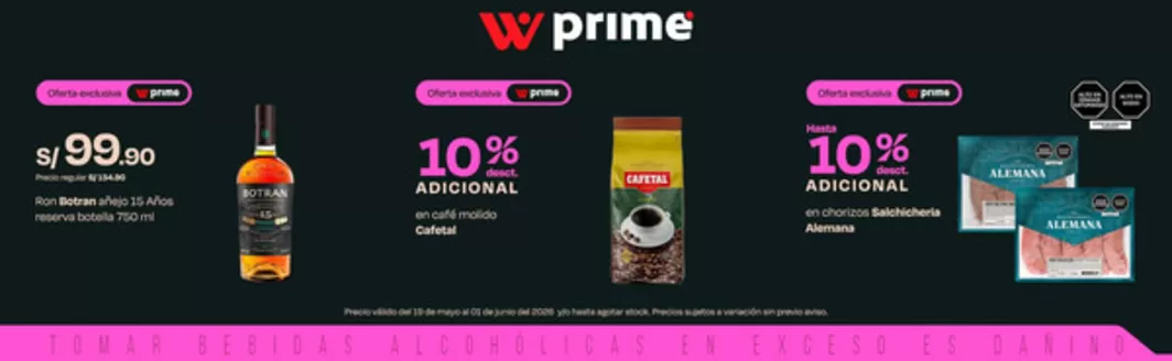 Catálogo Wong en Lurín | Ofertas principales para todos los cazadores de gangas | 2026-05-19T00:00:00.000Z - 2026-06-01T00:00:00.000Z