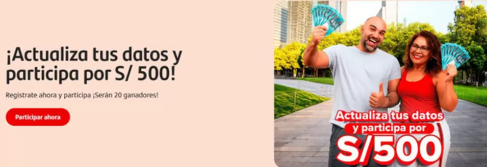 Catálogo Santander | Actualiza tus datos y participa por S/500! | 2026-05-29T00:00:00.000Z - 2026-06-30T00:00:00.000Z