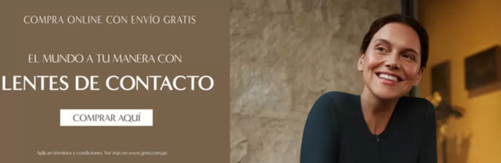 Catálogo Ópticas GMO en Talara | Excelente oferta para cazadores de gangas | 2026-06-02T00:00:00.000Z - 2026-06-16T00:00:00.000Z