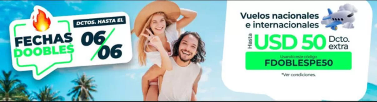 Catálogo Viajes Falabella | Fechas Doobles  | 2026-06-02T00:00:00.000Z - 2026-06-30T00:00:00.000Z