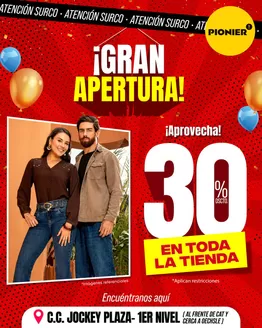 Catálogo Pionier | Aprovecha 30% dscto en toda la tienda  | 2026-06-02T00:00:00.000Z - 2026-06-13T00:00:00.000Z