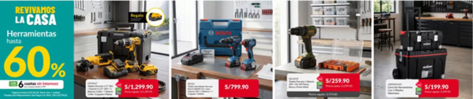 Catálogo Sodimac en Talara | Ofertas especiales para ti | 2026-06-03T00:00:00.000Z - 2026-06-07T00:00:00.000Z