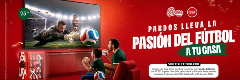 Catálogo Pardo's Chicken | Pardos lleva la pasion del futbol a tu casa | 2026-06-08T00:00:00.000Z - 2026-06-30T00:00:00.000Z