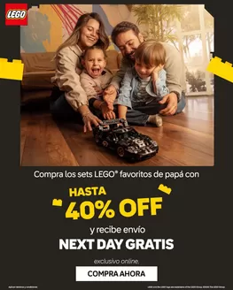 Catálogo LEGO | Compra los sets lego favoritos de papa | 2026-06-08T00:00:00.000Z - 2026-06-30T00:00:00.000Z