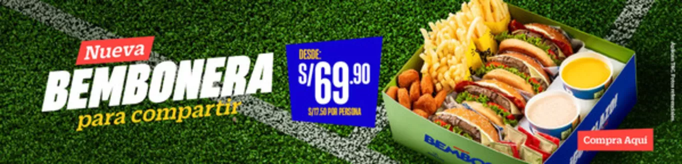Catálogo Bembos en Piura | Catálogo Bembos | 2026-06-09T00:00:00.000Z - 2026-06-23T00:00:00.000Z
