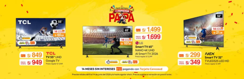 Catálogo Metro en Huancapi | Catálogo Metro | 2026-06-08T00:00:00.000Z - 2026-06-14T00:00:00.000Z