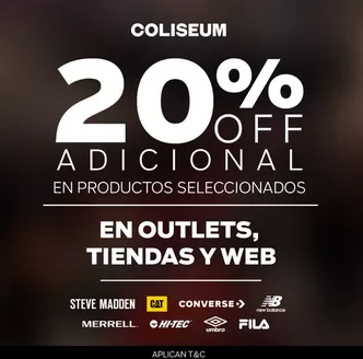 Catálogo Coliseum | 20%off adicional | 2026-06-09T00:00:00.000Z - 2026-06-30T00:00:00.000Z