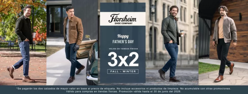 Catálogo Florsheim | Happy fathers day | 2026-06-09T00:00:00.000Z - 2026-06-30T00:00:00.000Z