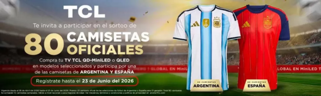 Catálogo Plaza Vea | 80 camisestas oficiales | 2026-06-10T00:00:00.000Z - 2026-06-23T00:00:00.000Z