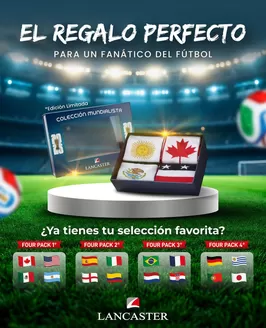 Catálogo Lancaster | El regalo perfecto para un fanatico del futbol | 2026-06-11T00:00:00.000Z - 2026-06-30T00:00:00.000Z