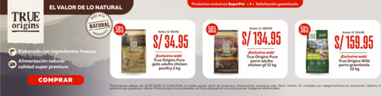 Catálogo Superpet en Coishco | Nuestras mejores ofertas para ti | 2026-06-15T00:00:00.000Z - 2026-06-21T00:00:00.000Z