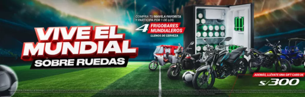 Catálogo Mavila | Vive el mundial sobre ruedas  | 2026-06-15T00:00:00.000Z - 2026-07-21T00:00:00.000Z