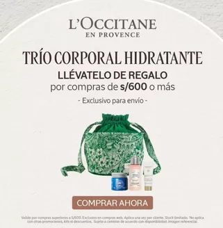 Catálogo L'Occitane en Sicuani | Llevatelo de regalo  | 2026-06-16T00:00:00.000Z - 2026-06-30T00:00:00.000Z
