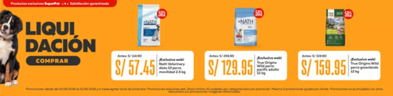 Catálogo Superpet | Ofertas especiales para ti | 2026-06-15T00:00:00.000Z - 2026-06-21T00:00:00.000Z
