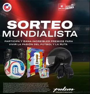 Catálogo Pulsar | Sorteo mundialista | 2026-06-17T00:00:00.000Z - 2026-06-22T00:00:00.000Z