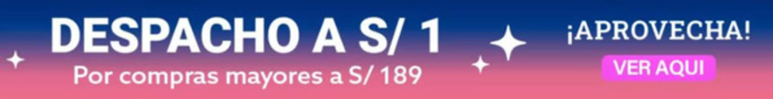 Catálogo Casaideas | Despacho a S/1 por compras mayores a S/ 189 | 2026-06-17T00:00:00.000Z - 2026-06-30T00:00:00.000Z