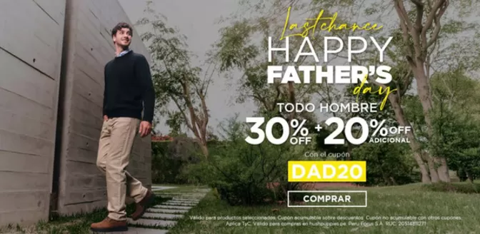Catálogo Hush Puppies | Last change happy fathers day | 2026-06-17T00:00:00.000Z - 2026-06-30T00:00:00.000Z