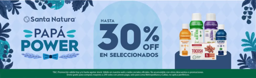 Catálogo Santa Natura | Papa Power | 2026-06-19T00:00:00.000Z - 2026-06-30T00:00:00.000Z