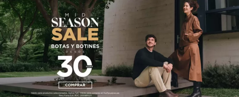 Catálogo Hush Puppies | Mid Season Sale | 2026-06-22T00:00:00.000Z - 2026-07-18T00:00:00.000Z