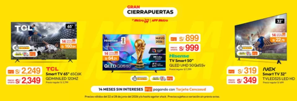 Catálogo Metro | Catálogo Metro | 2026-06-22T00:00:00.000Z - 2026-06-28T00:00:00.000Z